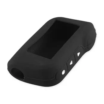 KEYYOU авто силиконовый чехол для ключей для Starline A93 A63 русской версии Двухстороннее автосигнализации ЖК-дисплей пульт дистанционного управления брелок