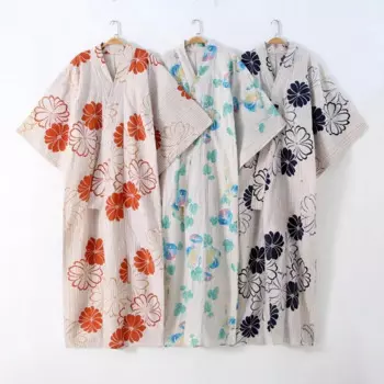 Кимоно Sakura Girl Yukata традиционное японское хлопковое льняное для выступлений костюм для выступлений одежда для фотосъемки вечернее платье