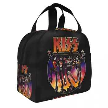 KISS (винтажный дизайн) Портативный Обеденный стол из алюминиевой фольги