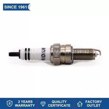 Китайская оригинальная иридиевая Свеча зажигания B7RTI для мотоцикла, квадроцикла, мотовездехода, скутера, кроссового велосипеда, карт