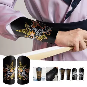 Китайский браслет Hanfu для женщин и мужчин, браслет династии Мин для косплея, китайский традиционный браслет фехтовальщика, аксессуары для декора Hanfu