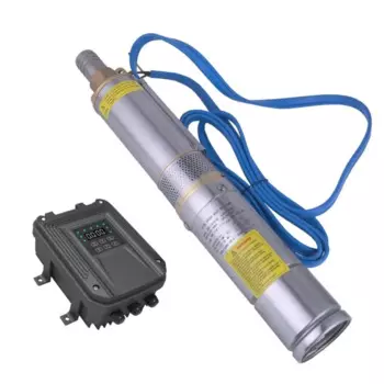 Китайский глубоководный погружной насос на солнечной батарее 1hp, подводный водяной насос с отверстием постоянного тока 48 в 80 метров, головка для сельского хозяйства