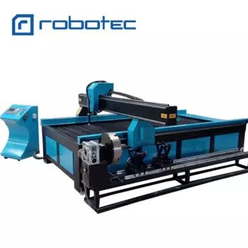 Китайский источник питания 0-40 мм станок для резки металла RTP 1325 1530 cnc плазменный резак с 4-осевым вращением