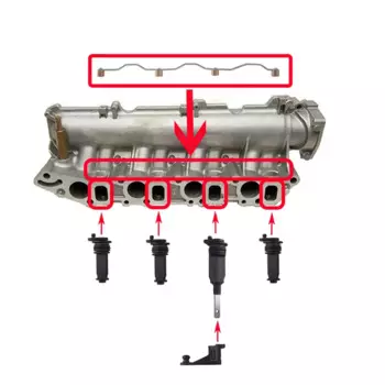Клапаны на впускной коллектор SAAB VAUXHALL ASTRA H ZAFIRA B VECTRA C SIGNUM 1,9