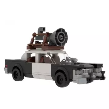 Классические строительные блоки MOC-37693 City Cars, конструктор, технический креативный гараж, Сборная модель «сделай сам», набор игрушек для мальчиков