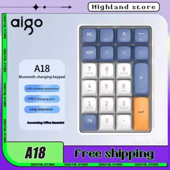 Клавиатура Aigo A18 беспроводная, 2,4 ГГц, 22 клавиши