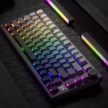 Клавиатура Ajazz AK820 Механическая игровая, беспроводная клавиатура с поддержкой Bluetooth, 3 режима, RGB подсветка, замена в процессе работы