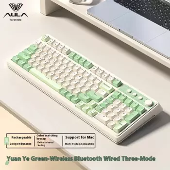 Клавиатура Alua Spider S99 Беспроводная с Bluetooth-подключением, Офисная эргономичная клавиатура с силиконовой пленкой и тремя режимами работы