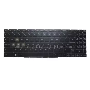 Клавиатура без подсветки для MSI Sword 15 A13VE A13VF A13VG, английская, Черная