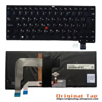 Клавиатура BG Bulgaria с подсветкой для Lenovo Thinkpad T460p 00UR362 00UR402