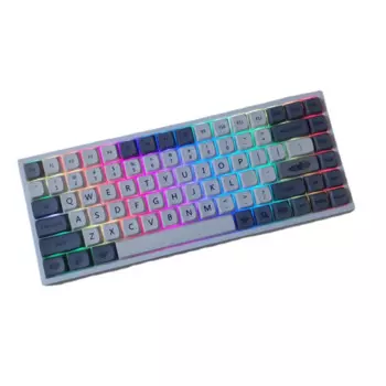 Клавиатура Bluetooth RGB Keycool Mini84 с возможностью горячей замены и колпачком XDA PBT Dyesub