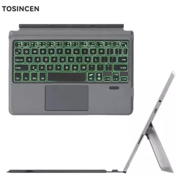 Клавиатура Bluetooth с подсветкой для Microsoft Surface Pro 8/X Pro 6 Pro 5 Pro 7 Pro 4 Pro 3 surface go 2/3, клавиатура для планшета