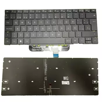 Клавиатура для HUAWEI MateBook 13S 14S, 2021 года, цифровая клавиатура с подсветкой, Испанская версия