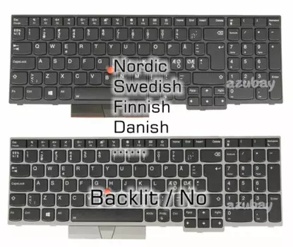 Клавиатура для Lenovo ThinkPad 01YN699 01YN779 01YN685 01YN765 01YN669 01YN749 01YN680 01YN760, 01YN709 01YN629