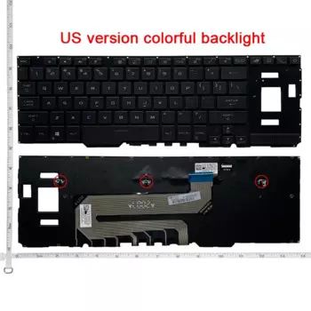 Клавиатура для ноутбука ASUS ROG Zephyrus Duo 15 дюймов GX550L GX550LWS GX551 GX550 GX550LXS GX551Q с RGB-подсветкой