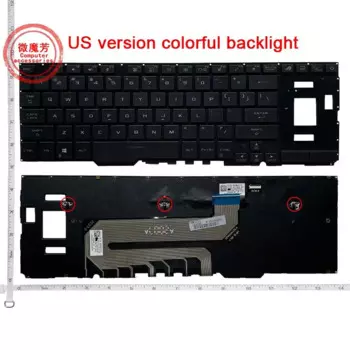 Клавиатура для ноутбука ASUS ROG Zephyrus Duo 15 дюймов GX550L GX550 GX550LXS GX550LWS GX551 GX551Q с RGB-подсветкой