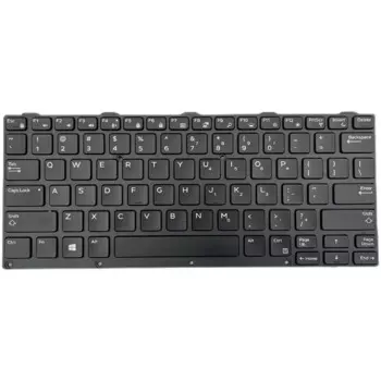 Клавиатура для ноутбука DELL Latitude 7404 Rugged 7414 Rugged, США, версия, цвет черный