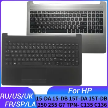 Клавиатура для ноутбука HP 15-DA 15-DB 15T-DA 15T-DB 250 255 G7 TPN-C135 русская/английская/французская/испанская/Латиноамериканская