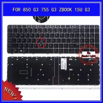 Клавиатура для ноутбука HP EliteBook 850 G3 755 G3 ZBOOK 15U G3, сменная Клавиатура для ноутбука