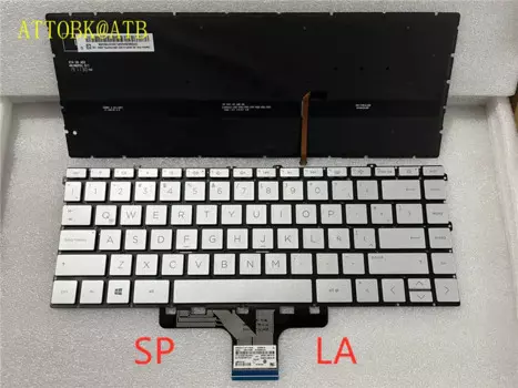 Клавиатура для ноутбука HP Pavilion x360 14-DW 14-DV 14-EC TPN-Q244 14-dv0003TX 14-DW0052TU с подсветкой SP/LA/RU/AR/GR/FR/IT/UK