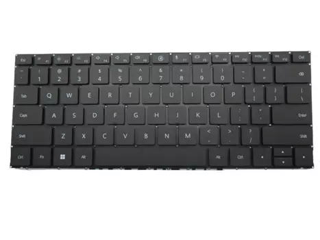Клавиатура для ноутбука HUAWEI Matebook X Pro 2023 MRGFG-X MRGFG-16 MRGFG-32 без рамки, новая черная, США