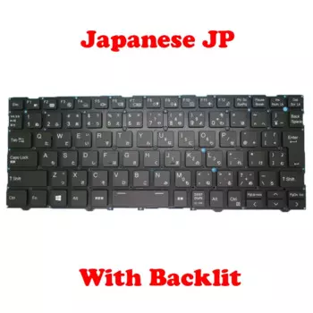 Клавиатура для ноутбука JP с подсветкой для CLEVO NV40 CVM19C30J04302 6-80-NV400-21A-1 CVM19C30J0J4305 JP 6-80-NV410-21A-1 японская без рамки