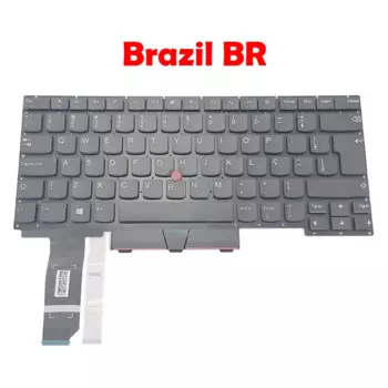 Клавиатура для ноутбука Lenovo, для ThinkPad E14 Gen 2, Бразилия, BR SN20W68401, V185920EK1 PK131HJA1A25, новинка
