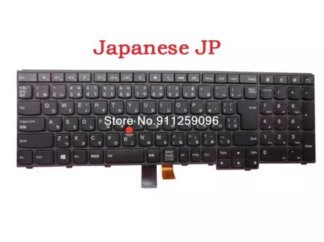 Клавиатура для ноутбука Lenovo, для Thinkpad W540 W541 W550S T550 T560 P50S T540P L540 Франция FR японский JP JA Sweden SD