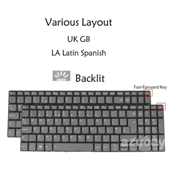 Клавиатура для ноутбука Lenovo IdeaPad 330s-15arr 330s-15ast 330s-15ikb 330s-15isk v130-15igm