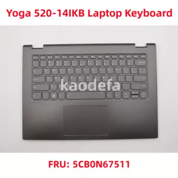 Клавиатура для ноутбука Lenovo ideapad Yoga 520-14IKB Yoga 520-14IKB FRU: 5CB0N67511 5CB0N67546