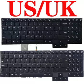 Клавиатура для ноутбука Lenovo Legion 5-17IMH05H 5-17IMH05 5-17ARH05H английская с подсветкой