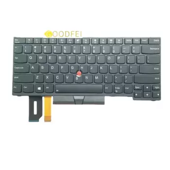 Клавиатура для ноутбука Lenovo ThinkPad E480 E490 E495 T480s L480 L390 L380 L380 Yoga T490 T495 01YP280