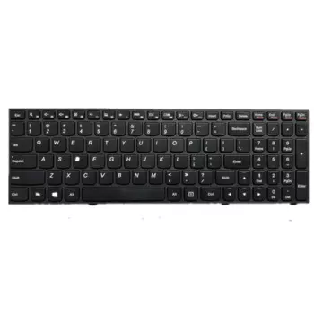 Клавиатура для ноутбука LENOVO Z50 Z50-70 Z50-75 Z51 Z50-80 Z51-70 Z70 Z51-80 черная серебряная с без подсветки US Edition
