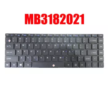 Клавиатура для ноутбука MB3182021, английская, английская, черная, без подсветки, Новинка