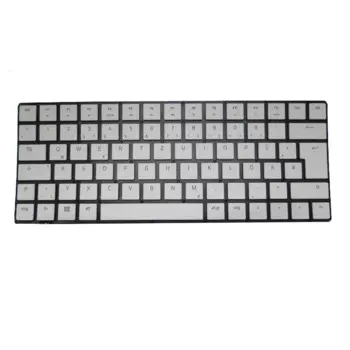 Клавиатура для ноутбука RAZER Blade 12618209-00 2H-BC4GMR51011 911100129450 12618208-00 2H-BC4UKR51011 UK NBLC4 & BX0, немецкая, GR, белая