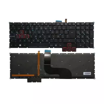 Клавиатура для ноутбука с RGB-подсветкой для Acer Predator 17, 15, XIN-LA-SP-UK GX-791, 591R, GX-792/593, G9-591/792