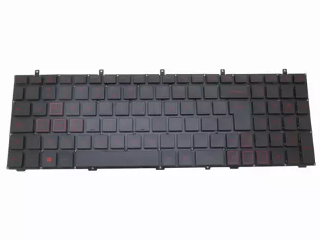 Клавиатура для ноутбука TFM14G58USJ852 KBDR15A008-4010 без рамки, США, пленка без подсветки