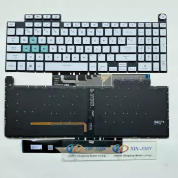 Клавиатура для ноутбука XIN-Ru-US RGB для ASUS TUF Gaming F16 FX607J FX607JI FX607JU FX607JV FA607 FA617NS FA617XS FA617XT FA617