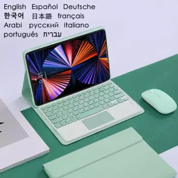 Клавиатура для Xiaomi POCO Pad, чехол для планшета 12,1 дюйма 2024 дюйма с клавиатурой Trackpad для Redmi Pad Pro Poco Pad, чехол для клавиатуры
