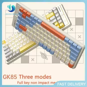Клавиатура Gk85 Механическая Беспроводная с Bluetooth и Usb-подсветкой
