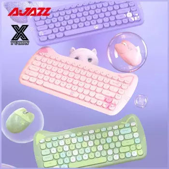 Клавиатура и мышь AJAZZ A3060 беспроводные портативные, 2,4 ГГц, USB