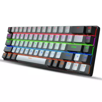 Клавиатура игровая механическая, 68 клавиш, RGB-подсветка