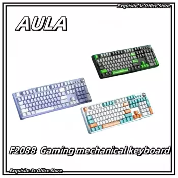 Клавиатура игровая Проводная Механическая, 104 клавиш, RGB-подсветка