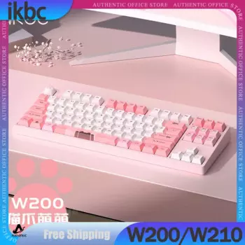 Клавиатура IKBC W200/W210 механическая, 2,4 ГГц, 87 клавиш