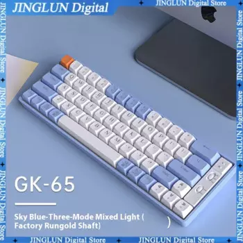 Клавиатура Langtu Gk65 Беспроводная механическая, 2,4 ГГц, Bluetooth