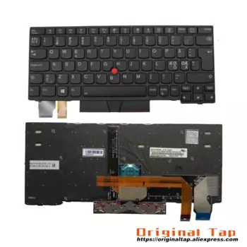 Клавиатура NDC скандинавской подсветкой для Lenovo Thinkpad X280 A285 X390 X395 L13 Yoga Gen1 G1 01YP079 01YP159 01YP239