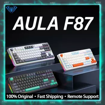 Клавиатура original F87 Беспроводная механическая, 8000 мАч, RGB