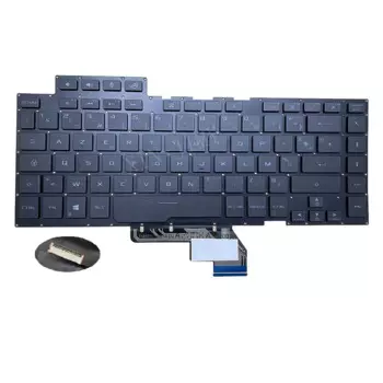 Клавиатура с французской/испанской/итальянской RGB подсветкой для ASUS ROG ZEPHYRUS GU502 GU502G GU502GU GU502GV