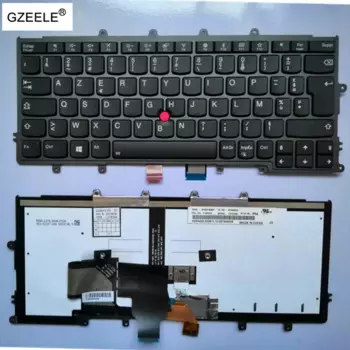 Клавиатура с французской подсветкой Azerty для Lenovo IBM Thinkpad X230S X240 X240S X250 X260 0C44711 X240I X260S X250S X270 01EP008 FR