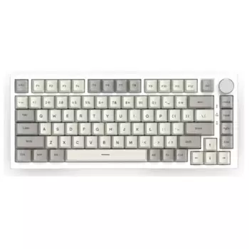Клавиатура с магнитным валом Attack Shark K85, механическая Регулируемая клавиатура с 75% ручками, режим RT, регулируемый диапазон клавиш «сделай сам», горячая распродажа